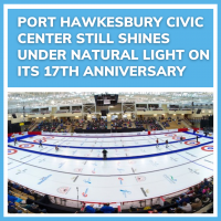 Port Hawkesbury Civic Center still shines under natural light on its 17th anniversary